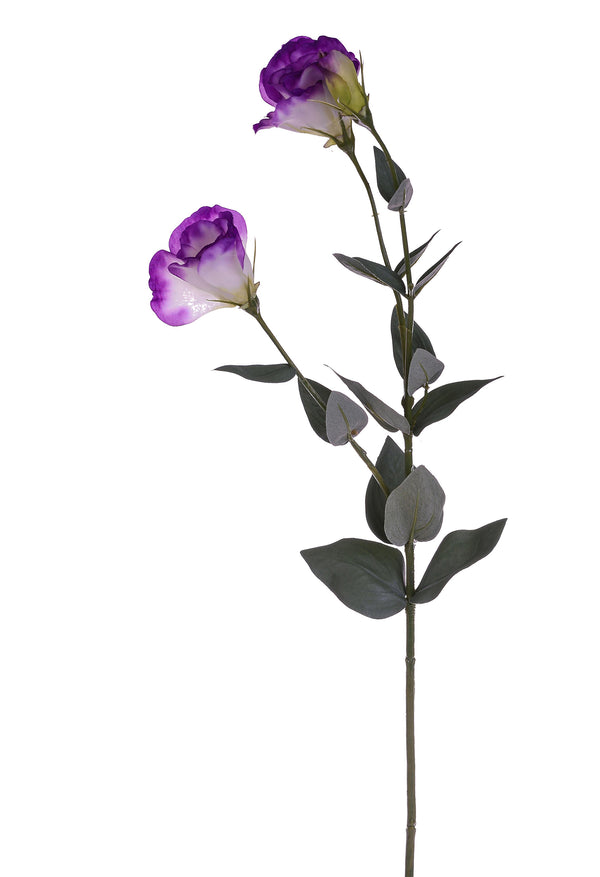 Set 8 Künstliche Lisianthus Bestehend aus 3 Blumen Höhe 75 cm online