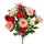 Set 2 Kunststrauß Rosen/Gerbera für 16 rote Blumen