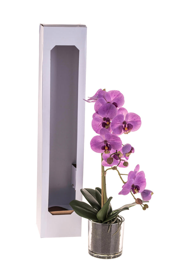 acquista Künstliche Phalaenopsis-Pflanze mit Topfhöhe 48 cm Rosa