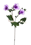 4 Campanula Artificiali Composta da 3 Fiori Altezza 77 cm -1