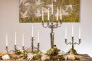 Candelabro in Metallo Composto da 3 Bracci Altezza 41 cm-4