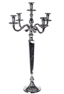 Candelabro in Metallo Composto da 5 Bracci Altezza 60 cm-1