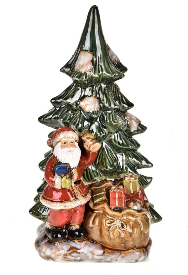 Statuina Babbo Natale 37,5 cm in Porcellana acquista