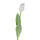 Set 8 künstliche Tulpen mit Blättern Höhe 67 cm