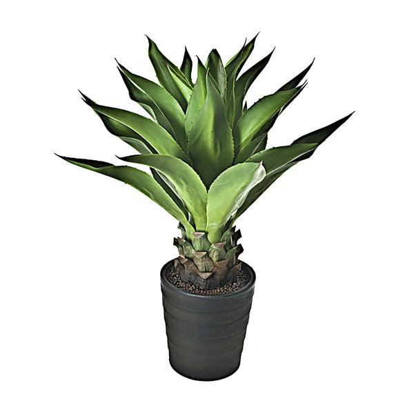 Künstliche Aloe mit Topfhöhe 90 cm Grün prezzo