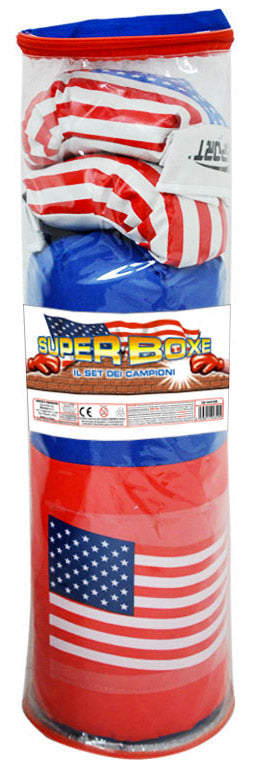 Sacco da Boxe e Guantoni per Bambini Kids Joy Super Boxe-1