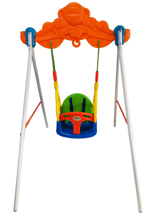 Altalena per Bambini da Giardino 143x111x125 cm Baby Swing-1