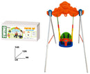 Altalena per Bambini da Giardino 143x111x125 cm Baby Swing-3