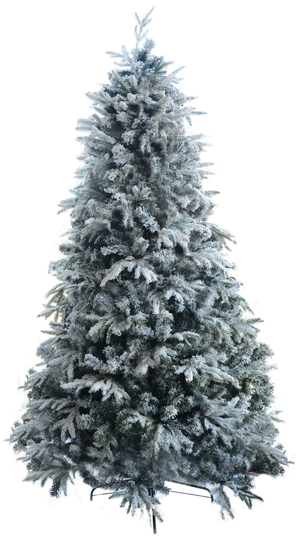 sconto Vanzetti Carpino Bianco del Gargano Künstlicher Weihnachtsbaum mit Schnee, verschiedene Größen