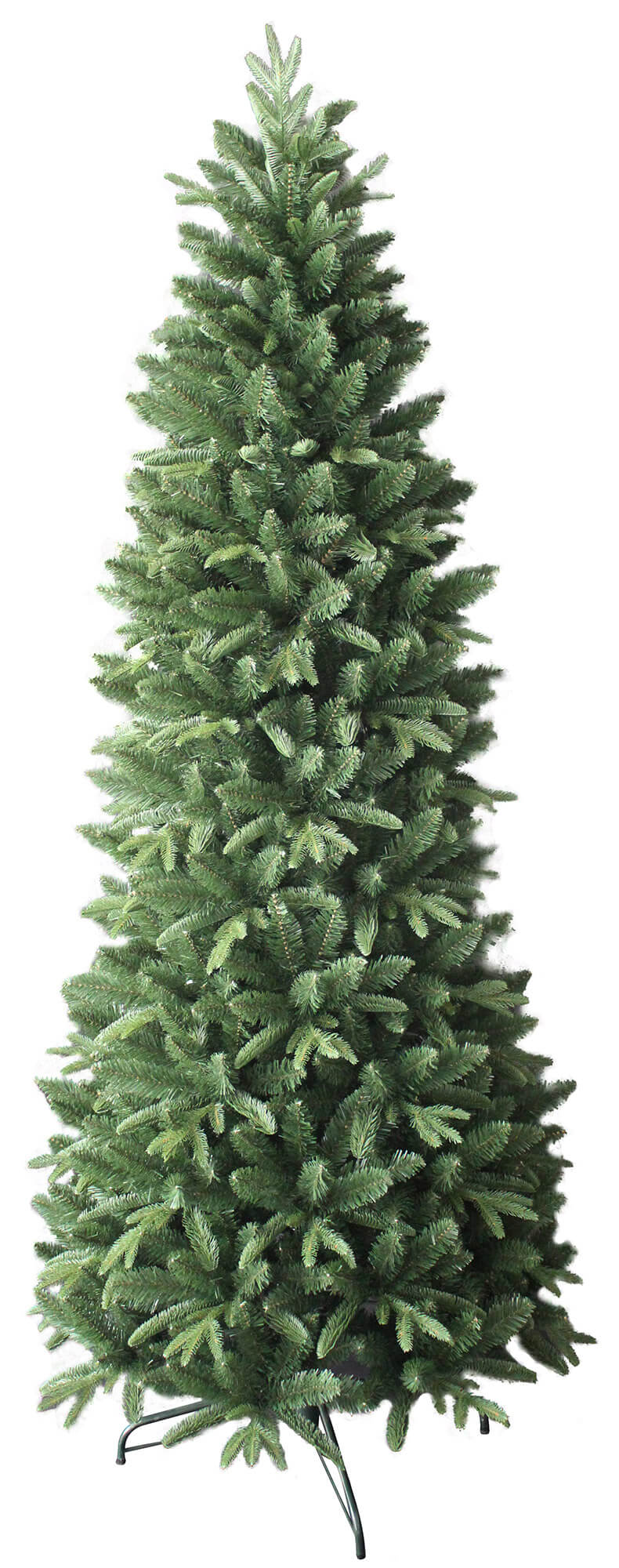 Albero di Natale Artificiale Vanzetti Slim Pino del Gargano Verde Varie Misure-1