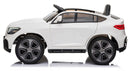 Macchina Elettrica per Bambini 12V Mercedes GLC Coupè Bianca-3