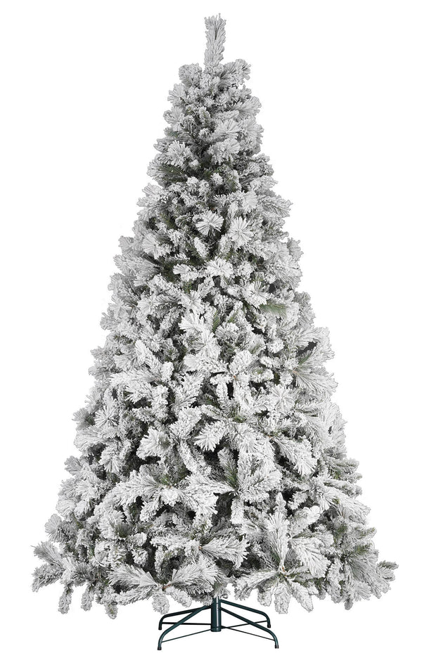 acquista Schneebedeckter künstlicher Weihnachtsbaum 210 cm 56 Zweige Grün Umbra Forest