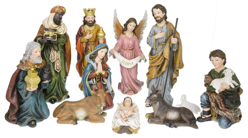 Natività 11 Personaggi H30 cm in Resina-1