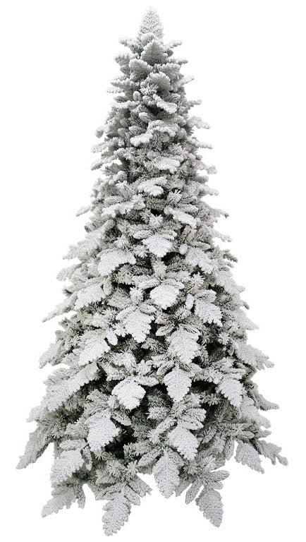 prezzo Künstlicher Weihnachtsbaum mit Schnee bedeckt 180 cm 54 Zweige aus grüner Gargano-Eiche