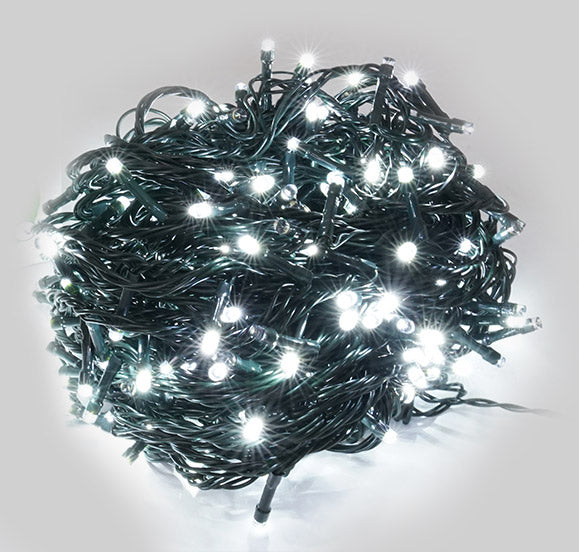 Kabel für Weihnachtsbeleuchtung 300 LED 3m Kaltes Licht Grünes Kabel sconto