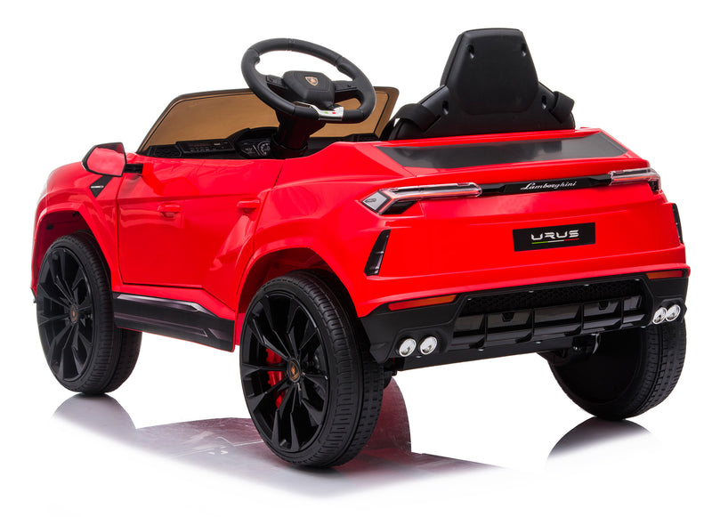 Macchina Elettrica per Bambini 12V con Licenza Lamborghini Urus Rossa-3