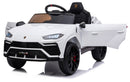 Macchina Elettrica per Bambini 12V con Licenza Lamborghini Urus Bianca-9