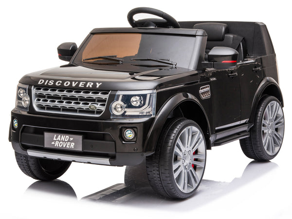 prezzo Macchina Elettrica per Bambini 12V con Licenza Land Rover Discovery Nera