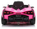 Macchina Elettrica per Bambini 12V con Licenza Lamborghini Sian FKP 37 Rosa-10