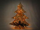 Mini Albero di Natale Decorativo H60 cm con Luce LED Bianco Caldo-2