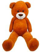 Orso Peluche Puffy H130 cm per Bambini-1