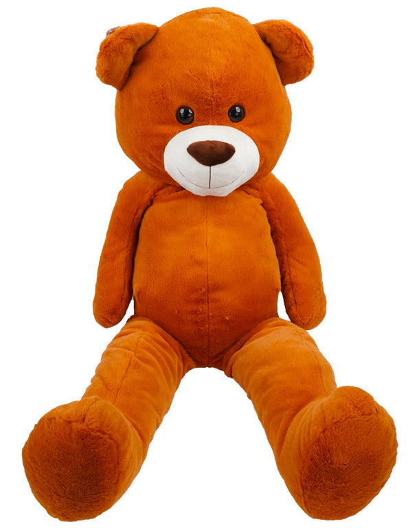 prezzo Orso Peluche Puffy H130 cm per Bambini Marrone