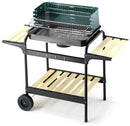 Barbecue a Carbone Carbonella in Acciaio Ompagrill 60-40 Green/W-1