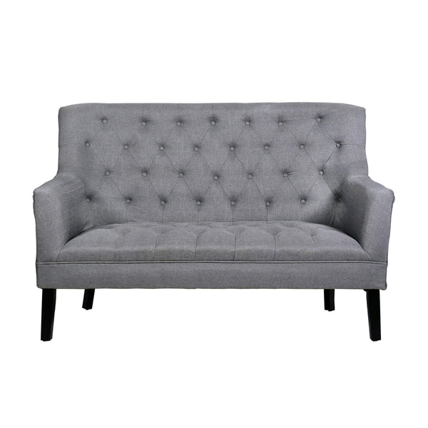 online 3-Sitzer-Sofa 103 x 72 x 150 cm in grauem Stoff