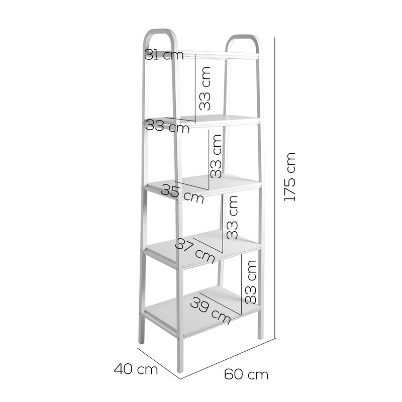 Libreria Rafael Bianco Tappi in Pvc-4