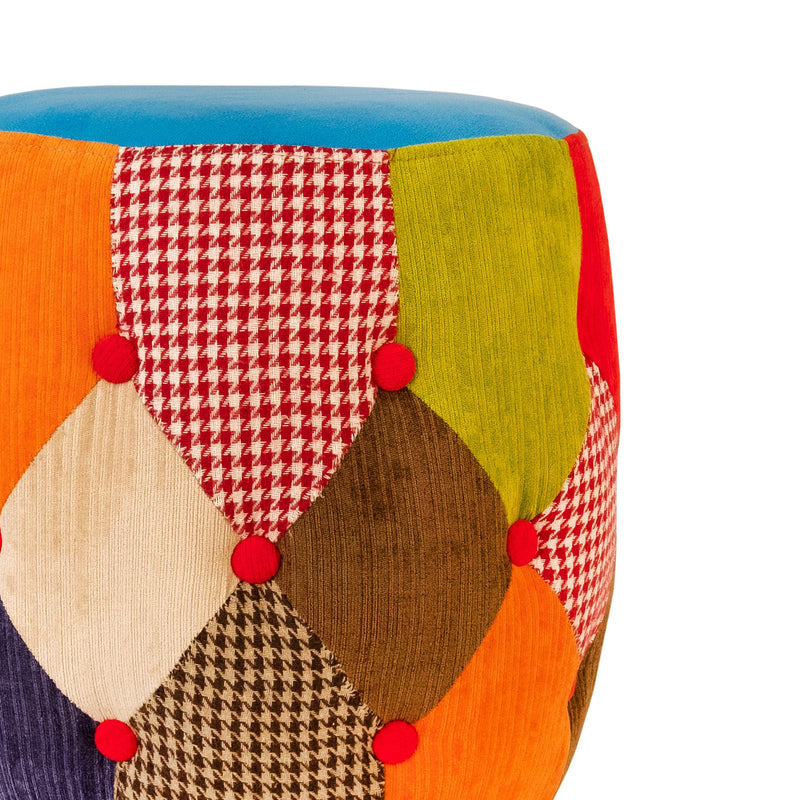 Pouf Claudia Curvy Patchwork-2