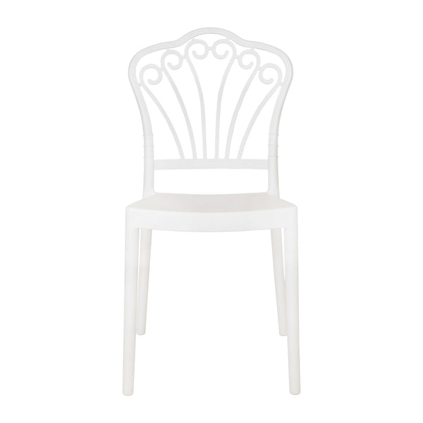 Outdoor-Stuhl aus Propylen 9x44x44 cm Weiß prezzo