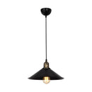 Lampada da Soffitto Nera E27-2