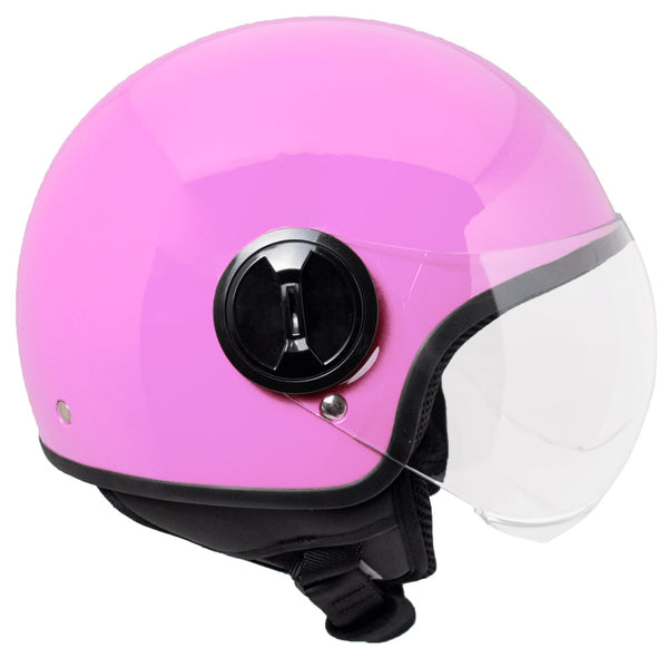 acquista Demi-Jet Rollerhelm geformtes Visier Ska-P 1 WH Wolli Glicine verschiedene Größen