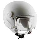 Casco Demi-Jet per Bambini Visiera Sagomata CGM Magic Smile 205S Bianco Varie Misure-2