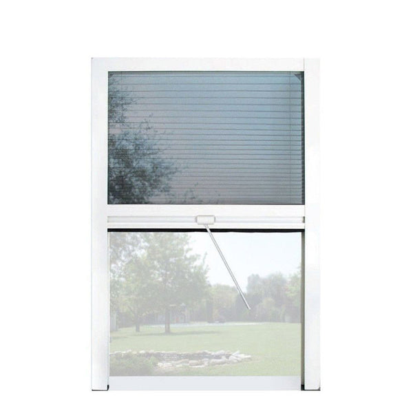 acquista Insektenschutz-Plissee für Fenster 135 x 160 cm verkleinerbar weiß