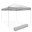 Telo Tetto di Ricambio per Gazebo Pieghevole 2x3m in Tessuto Oxford 600D Bianco-2