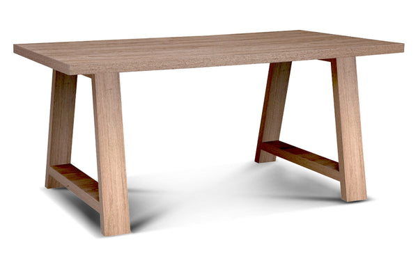 acquista Rechteckiger Tisch 180 x 85 x 75 cm in Melody Dark Elm Wood