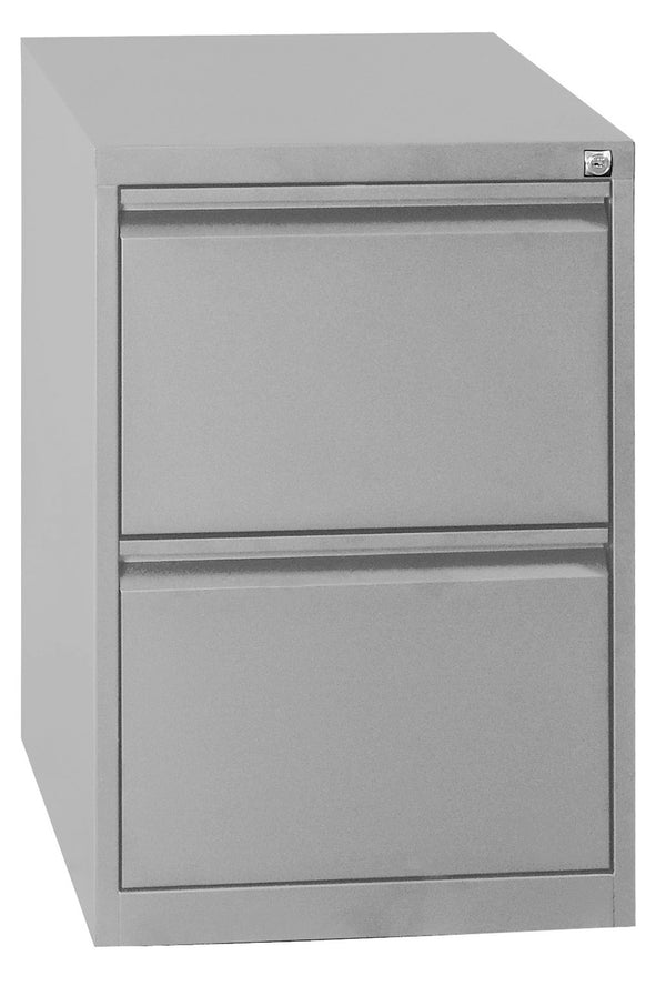 Classificatore 2 Cassetti 46x62x70,5 cm in Metallo Grigio prezzo