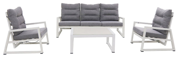 acquista Garden Lounge Set 3-Sitzer-Sofa, 2 Sessel und Mikonos Plus Couchtisch