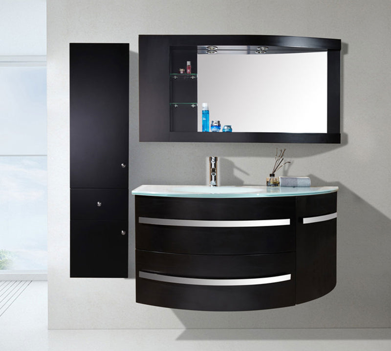 Mobile Bagno Sospeso 120 cm Carnelli Black Ambassador-2