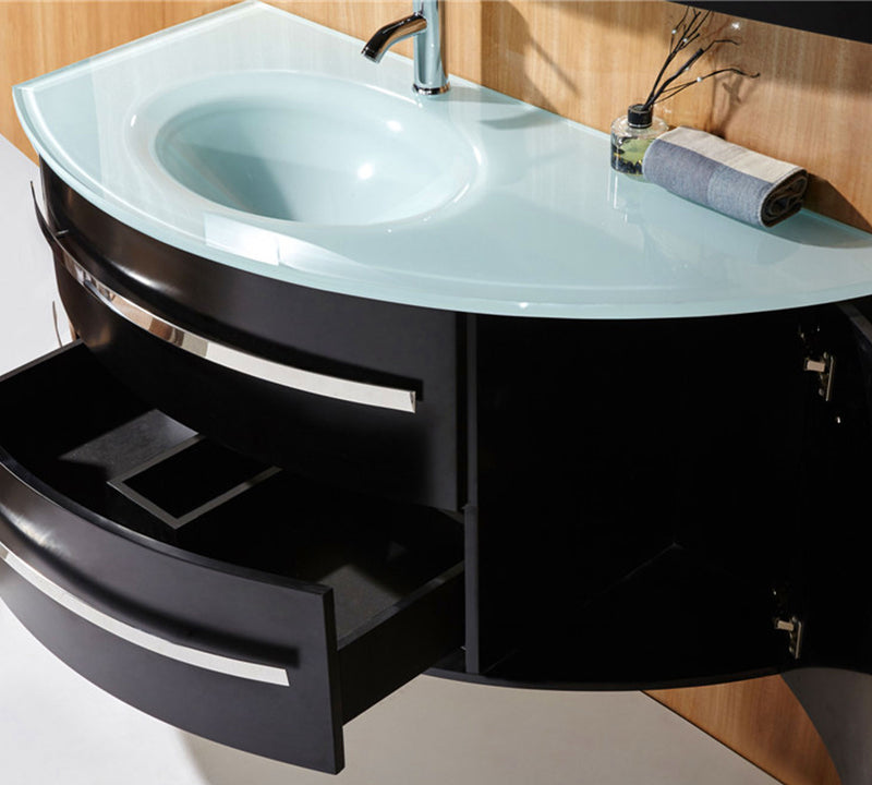 Mobile Bagno Sospeso 120 cm Carnelli Black Ambassador-3