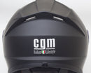 Casco Integrale per Scooter Visiera Lunga CGM Tokyo 301A Nero Opaco Varie Misure-4