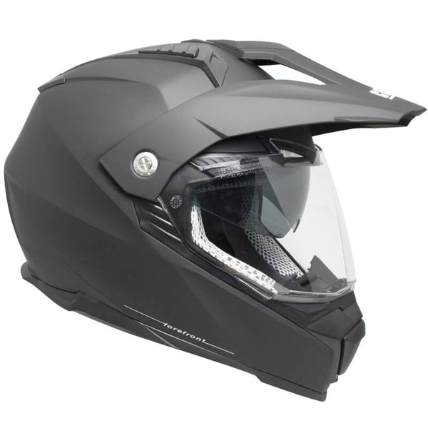 acquista Integralhelm für Moto Cross mit Peak CGM Forefront 606A Matt Schwarz Verschiedene Größen