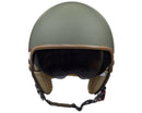 Casco Demi-Jet per Scooter CGM Granada 105G Verde Opaco Varie Misure-4