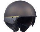 Casco Demi-Jet per Scooter CGM Granada 105G Marone Opaco Varie Misure-2