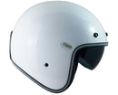 Casco Jet per Scooter CGM Porto Diamond 177Y Bianco Glitter Varie Misure-3