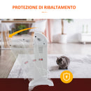 Termoventilatore da Parete o Appoggio 2000W 58,5x20x43 cm Bianco-7