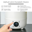 Umidificatore d'Aria ad Ultrasuoni 4,8L con Display a LED Bianco-4