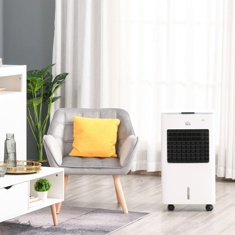 Raffrescatore Ventilatore con Ghiaccio 75W 9 Funzioni Bianco-2