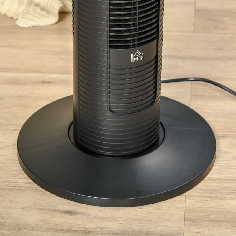 Ventilatore a Colonna 3 Velocità con Telecomando Nero-9